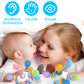 Baby Montessori Teething Toys 0-6 6-12 Month, Food Grade Baby Rattle Chew Sensory Teething Toys, Newborn Infant Learning Develop
