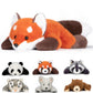 GailiMaiYa Lightly Weighted Stuffed Animals Fox Plush 18 for Kids & Adults