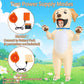 Searhmomo Inflatable Costume Dog For Kids, Funny Dog Blow Up Costumes, Halloween Animal Inflatable Costume For Boys Girls Cospla