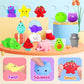 100Pcs Mochi Squishy Toys, Kawaii Squishies Fidget Toys Pack - Stress Relief Toys Party Bags Fillers For Box Toys For Classroom