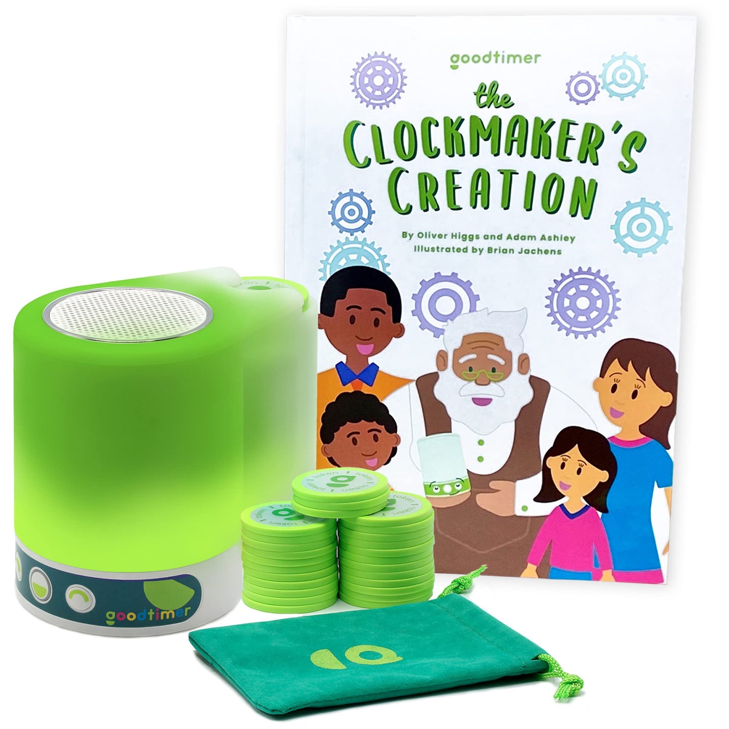 Goodtimer (1St Generation, Not Compatible W/App Positive Reinforcement Game For Families; Replace Behavior, Reward, And Chore Charts For Kids With A Visual Timer, Token Allowance, And Time In Tool