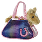 Aurora® Fashionable Fancy Pals™ Betsey Bling Stuffed Animal - On-The-Go Companions - Stylish Accessories - Purple 7 Inches