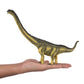 Mojo - Realistic Dinosaur Figurine, Mamenchisaurus, Green, 11 X 2.2 X 7.5