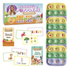 Popplers: Toddlers Early Learning & Educational Fidget Toy, Food & Farm Animals Popping Games, Teacher Must Have For Matching, S