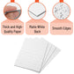 Mr. Pen- Blank Puzzle, 5 Pack, 100 Pieces/Pack, 10.6' X 14.2', White Puzzle, Blank Puzzles To Draw On, All White Puzzle, Blank Puzzle Pieces To Write On, Blank Jigsaw Puzzle Pieces