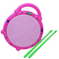 Cartup Drum Toy With 2 Mallets For Kids | Multicolor 3D Lights | Dynamic Musical Instrument | Toy For Baby And Toddlers (Drum) 