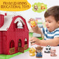 Aurotops Toys For 1 2 3 Years Old Boys And Girls, Big Barn Toy With Farm Animal, Preschool Montessori Toy, Farm Playset With Big Red Barn & Farmer, Easter Gift Toy For Toddlers