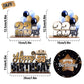 Lingteer Happy 23Rd Birthday Gold Acrylic Table Topper Centerpieces Set - Cheers To 23 Years Old Birthday 23Rd Bday Party Gift Decorations.