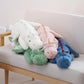 YOUBLEK 40In Plush Dragon - 2Lb Weighted Stuffed Dinosaur Toy, Cute Pink Gift for Kids & Adults