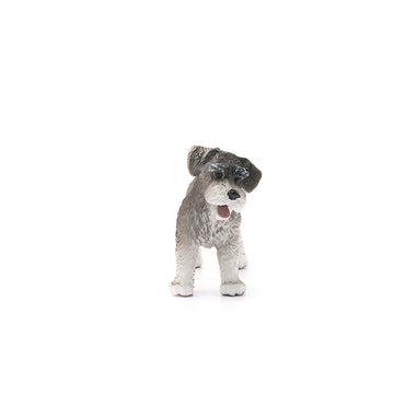 Schleich Farm World, Realistic Cute Dog Toys For Kids Ages 3 And Above, Miniature Schnauzer Toy Figurine