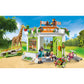 Playmobil Zoo Veterinary Practice - Plastic Animal Care Set, One Size, Brown/Green/White, Model 70900