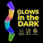 Exquisite Blacklight Reactive Glow Cups - 12 Oz Disposable Plastic - 60 Pack Assorted Neon Colors for Parties