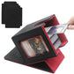 Mtg Deck Box For Commander Display,Card Deck Box Holds 100 Double Sleeved Cards, Pu Leather Trading Card Storage Box For Tcg Wit