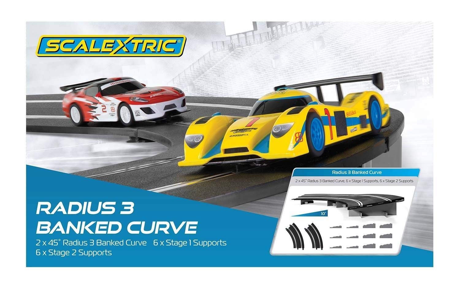 Scalextric C8297 Track Radius - 45 Degrees Banked Curve
