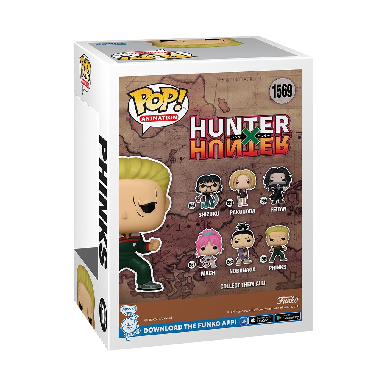 Funko Pop! Animation: Hunter X Hunter - Phinks Magcub - Hunter X Hunter (Hxh) - Collectable Vinyl Figure - Gift Idea - Official Merchandise - For Kids & Adults - Anime Fans