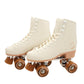 C SEVEN C7skates Cute Roller Skates for Girls and Adults (Vanilla Ice Cream, Womens 6 / Youth 5 / Mens 5)