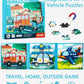 Magnetic Puzzles For Kids 2-4, Travel Puzzles Games For Kids Ages 3-5, Jigsaw Puzzle Book Activities Toy For Kids Boys Girls Age