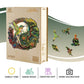 Jigfoxy Wooden Puzzles for mature-themeds  Yin Yang Hummingbird Wood Puzzles mature-themed  Unique Animal Shape Wooden Jigsaw Puzzles  Birthday Gifts for Puzzles Lovers Family Friend (M-11.4 * 11in-200pcs)