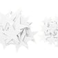 Playfully Ever After 1.5 and 3 inch Combo Size Felt Star Stickers 46pc (White)