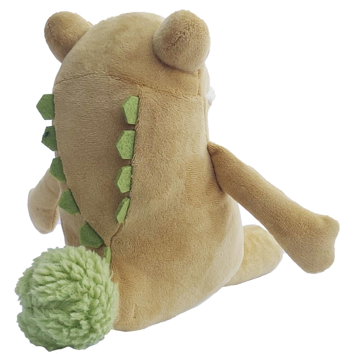 Gigantosaurus: 10'' Dinosaur Soft Plush - Mazu - Tan & Green Huggable Dino, Soft Texture Stuffed Toy, Tv Series Character, Toddl