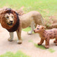 Gemini&Genius Lion Family Toys For Kids, Safari Lion Animal Toy Figures, Wildlife Family Lions Action Figures, Great For Educati