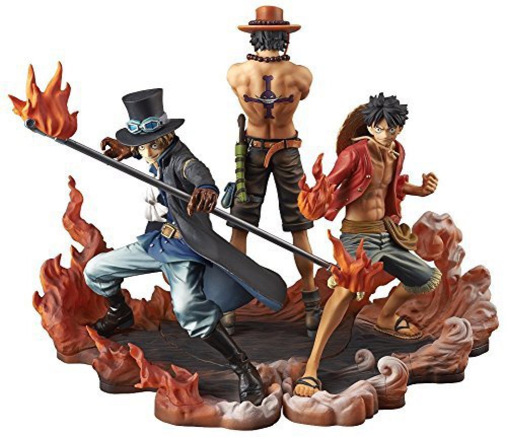 Banpresto One Piece Dxf Figure, Brotherhood Ii Set Of 3