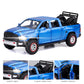 SASBSC RAM TRX 1500 Toy Trucks for Boys Diecast Metal Pickup Truck Toy Pull Back Model Cars with Light and Sound for Kids Aged 3