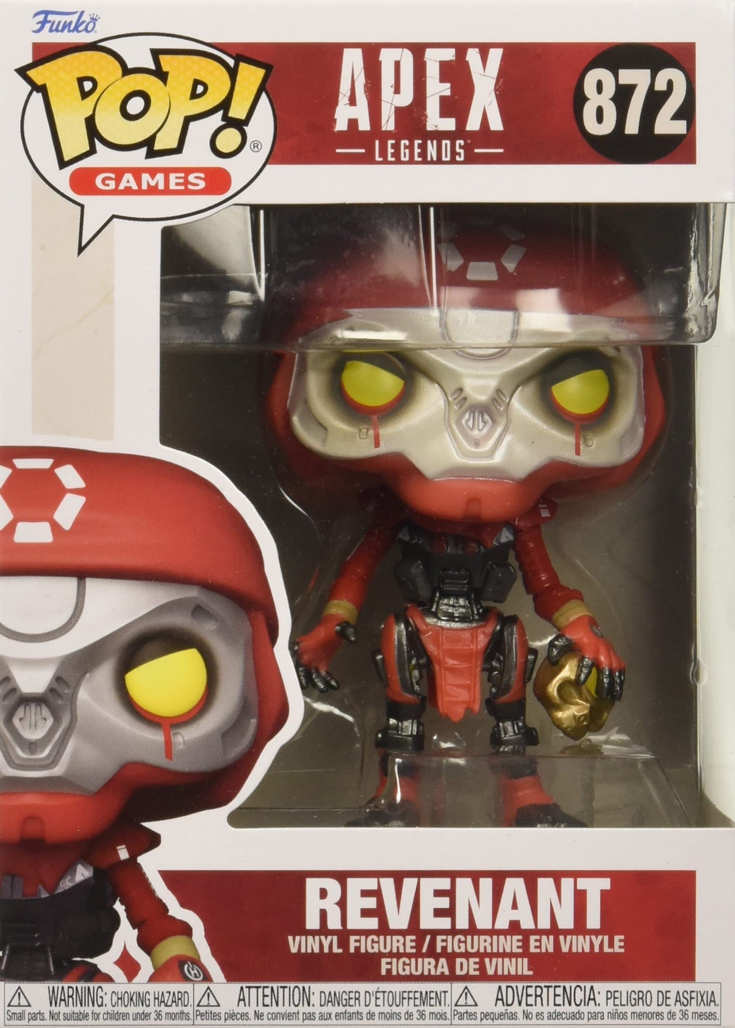 Funko POP Apex Legends Revenant Figure, Multicolor, Vinyl, Standard Size, Model 64000