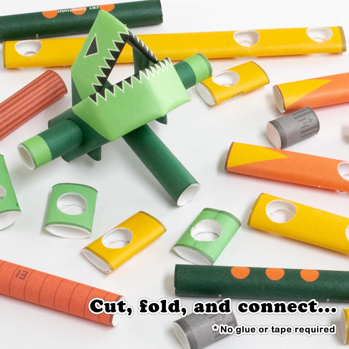 PIPEROID Mantis Harry - Japanese 3D Paper Puzzle DIY Robot kit for Kids and Origami Kit for Adults