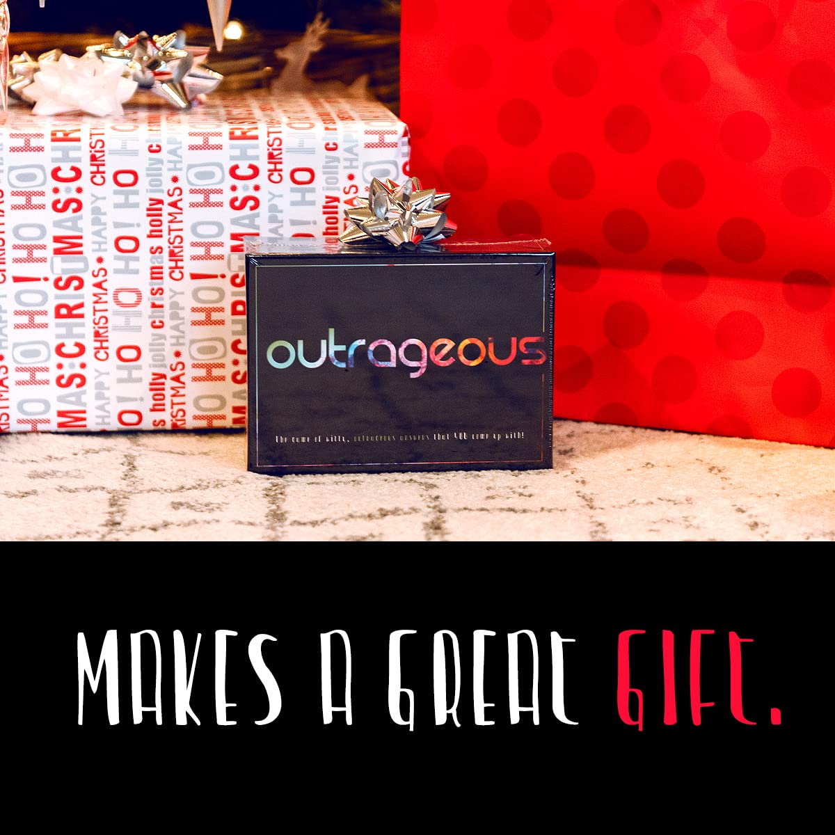 Inspiration Play Outrageous Family Party Game - Hilariously Funny Game for Ages 13 and Up - 4-8 Players