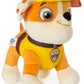 Paw Patrol 8” Rubble Plush Toy - Soft Plush with Stitched Details for Ages 3+