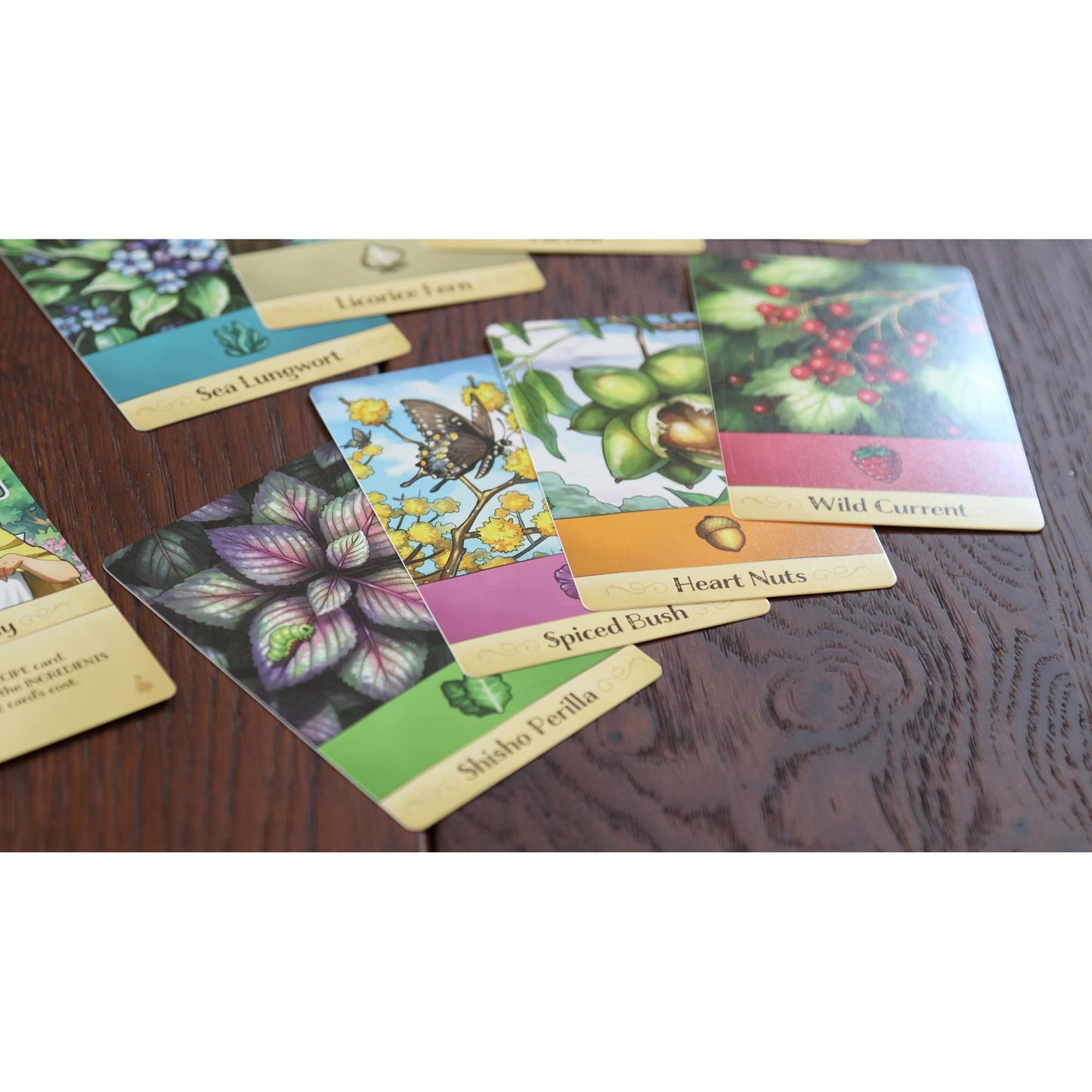 Rose Gauntlet: Wild Gardens Media Expansion Pack - Cozy Family Board Game Mini Expansion, Strategy Solo Foraging Game, Ages 14+,