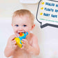 3 Facial Rubber Duck [Floats Upright] - Baby Safe Bathtub Bathing Toy