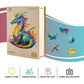 Jigfoxy Wooden Puzzles for mature-themeds  Dragon Wood Puzzles mature-themed  Unique Animal Shape Wooden Jigsaw Puzzles  Birthday Gifts for Puzzles Lovers (XL-21.7 * 18.6in-560pcs)