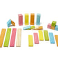 24 Piece Tegu Magnetic Wooden Block Set, Tints, 1-99 Years Old