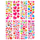 Six Vanka 3D Puffy Stickers For Kids, 8 Different Sheets Including Lovely Heart Sticker For Boys And Girls