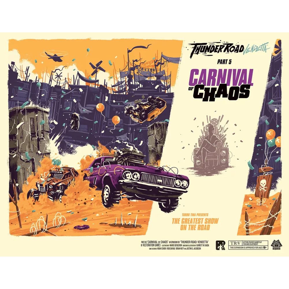 Restoration Games Thunder Road Carnival of Chaos