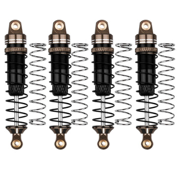 HobbyPark Aluminum 59mm RC Shocks Long Travel Shock Absorber for TRX4M TRX4MT 1/18 RC Crawler Upgrades Parts Threaded Body Oil D