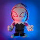 Bleacher Creatures Marvel Ghost Spider (Spider-Gwen) 8 Kuricha Sitting Plush- Soft Chibi Inspired Toy