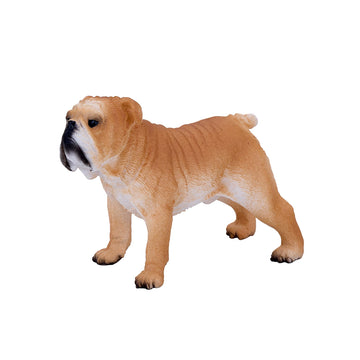Mojo - English Bulldog | Hand-Painted Toy Figure | Farm & Pets Collection | True To Life & Highly Detailed | Designed In Uk