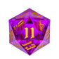 Poludie D20 Single Dice 55mm, 20 Sided DND Dice, Giant D20 D&D Polyhedral Dice Large D20 for Dungeons and Dragons, RPG, MTG Tabl