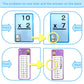 Multiplication Flash Cards & Division Flash Cards -102 Reusable Math Practice Cards with Multiplication, Division,Math Flashcard