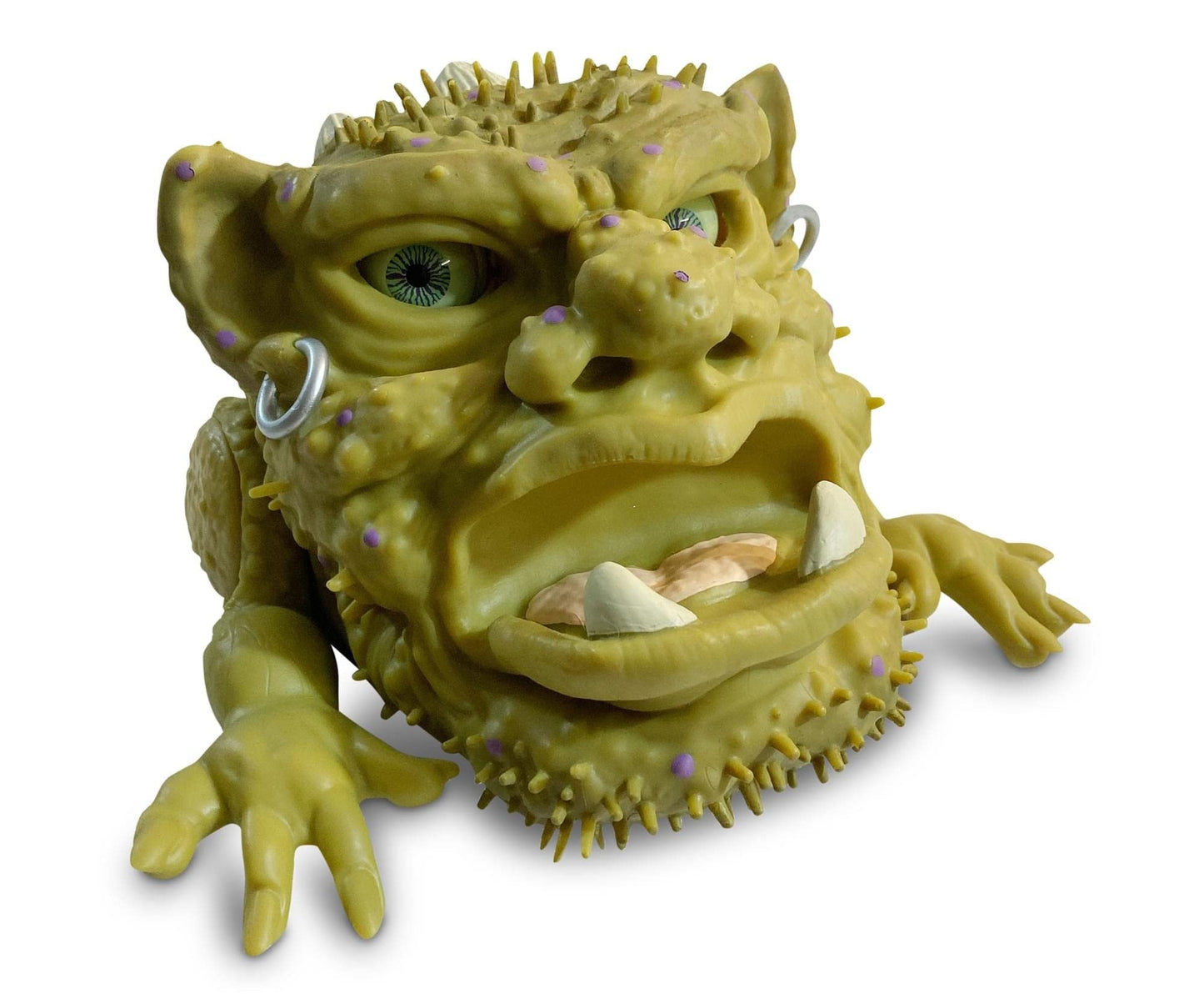 BOGLINS King Topor 8” Figure - Collectible Retro Toy, Green, Plastic, Movable Eyes & Mouth, Model TRIAT10012