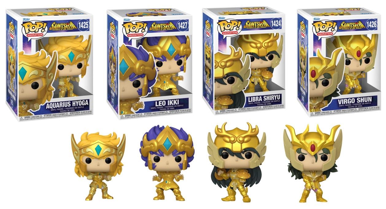 Funko Pop! Saint Seiya Vinyl Figure Case Of 4
