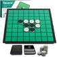 Reversi Game - Vikutu 9.7 Travel Board Game Portable - Extra 2 Storage Box - Folding Board