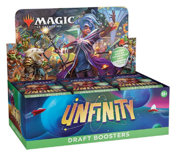 Wizards Of The Coast Magic: The Gathering Unfinity Draft Booster Box | 36 Packs + Box Topper (505 Magic Cards)