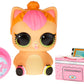 LOL Surprise Big Pet Neon Kitty with 15 Surprises Including Wear and Share Glasses & Necklace, 2 Pet Babies, Accessories, Backpa