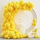 Nisocy Yellow Latex Balloon Arch Kit, 102Pcs 18In 12In 10In 5In Yellow Balloons Arch Garland For Birthday, Baby Shower, Wedding,