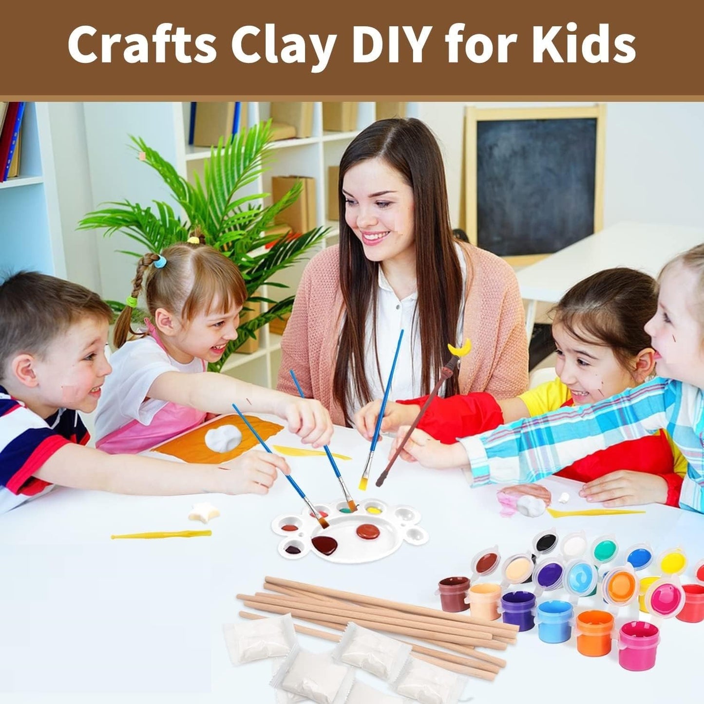 Col-Pary Magic Wand Making Kit, DIY Craft Painting Set,DIY Wand Making for Halloween Supplies,Kids Gift,Wizard Cosplay Birthday