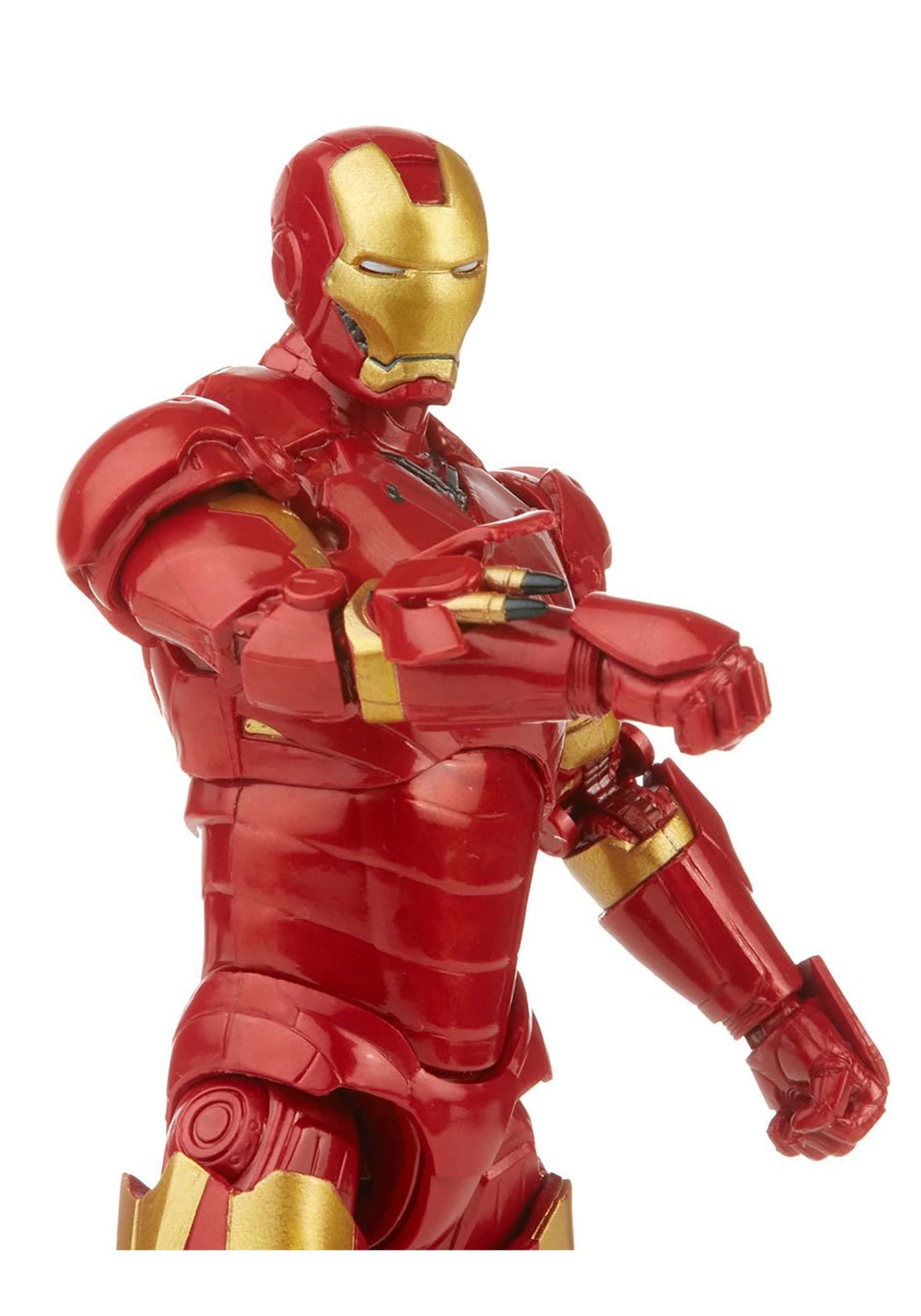 Marvel Legends Iron Man Mark 3 Action Figure, 6-inch, Red, F0184, Premium Design with 5 Accessories